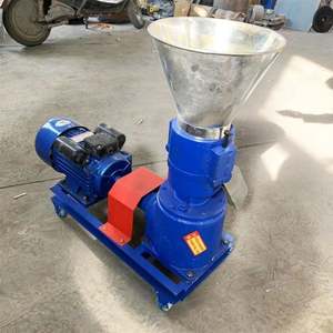 เครื่องอัดเม็ดอาหารสัตว์เฉพาะฟาร์ม ใช้สำหรับทำอาหารสัตว์จากข้าวโพด ข้าวสาลี และผงแกลบ สำหรับไก่ ม้า ปลา และสุกร - Product Image 3