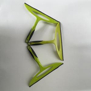Raschietto per Finestre in Plastica Verde Durevole con Tergivetro in Gomma per Pulizia di Vetri in Cucina e Doccia - Product Image 2