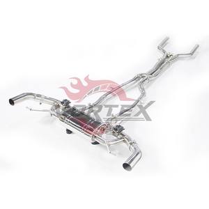 Système d'échappement Catback Vortex pour Mercedes GLC63 AMG 4.0T 2016-2023, silencieux à soupape active OEM, acier inoxydable, échappement performant - Product Image 3