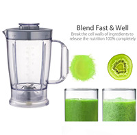 Pièces de rechange pour blender PC de 1,5 L, récipient en plastique transparent, remplacement, directement de l'usine