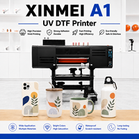 Impresora UV DTF Industrial para Impresión de Adhesivos de Cristal, Máquina de Transferencia de Película AB para Productos de Superficie Dura, Impresora de Adhesivos UV DTF