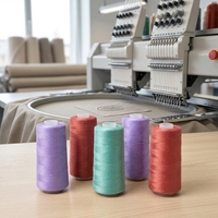 Benang Bordir untuk Mesin Bordir Otomatis 60% Katun 40% Akrilik 16s/2 250g