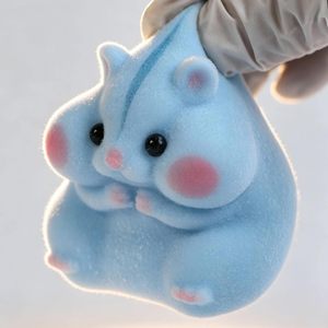 ของเล่นแฮมสเตอร์บีบได้ทำมือ Taba Squishy - ของขวัญบรรเทาความเครียดสุดน่ารัก สมจริง ช่วยผ่อนคลายประสาทสัมผัส - Product Image 3
