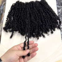 Extensions de cheveux bouclés Pixie, lot de 3 mèches, 20 pouces, aspect naturel doux, pour femmes
