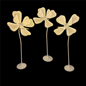Lámpara <span class=keywords><strong>de</strong></span> Pie con Flores <span class=keywords><strong>de</strong></span> Peonía Luminosas LED, Lámpara <span class=keywords><strong>de</strong></span> Araña <span class=keywords><strong>Floral</strong></span> Gigante para Bodas, Pasillo, Luces LED, Decoración para Caminos - Product Image 2
