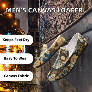 Chaussures de sport en toile pour hommes de haute qualité personnalisées, tendance de la mode, plates, imperméables, respirantes, semelle intérieure en PVC, style slip-on pour la marche - Product Image 2