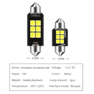 HAIZG 품질 3030 smd 6000K 화이트 자동차 액세서리 인테리어 자동차 조명 LED 자동차 헤드 라이트 오류 무료 Canbus - Product Image 3