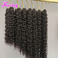 Cabello Virgen Camboyano con Cutícula Alineada, Sin Enredos, Sin Caída, Doble Trama, Cabello Humano Virgen Crudo 10A, Sin Procesar, en Paquete