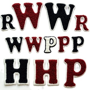 Patchs brodés en chenille 3D de haute qualité à <span class=keywords><strong>coudre</strong></span> sur les vêtements, les sacs, les chapeaux, pour la décoration DIY - Product Image 2