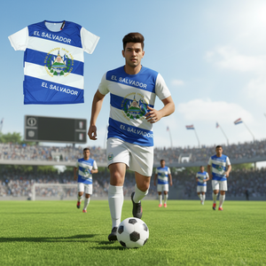 Maglietta sportiva EL SALVADOR 72 pz/cartone per gli appassionati di calcio e giocatori - Product Image 3