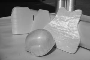 เสื้อกั๊กหมวกกันน็อคผ้าโพลีเอทิลีน uhmwpe ความหนาแน่นสูง220กรัมความหนาแน่นสูงน้ำหนักโมเลกุลสูง - Product Image 4