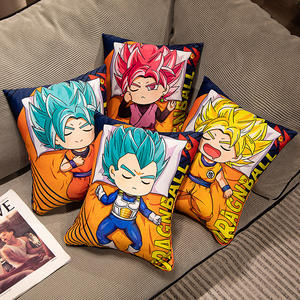 59 estilos al por mayor Genshin Impact Demon Slayer Haikyuu DBZ Son Goku figura <span class=keywords><strong>de</strong></span> peluche suave muñeca almohada Anime peluche Anime almohada - Product Image 3