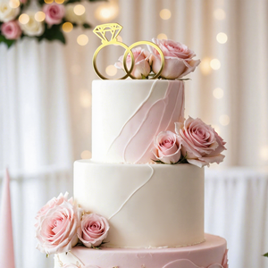 ตัวอักษรอะคริลิค 26 ตัวสำหรับตกแต่งเค้กงานแต่งงาน ชื่อภาษาอังกฤษ DIY ของตกแต่งด้านข้างเค้ก อุปกรณ์ตกแต่งเค้ก - Product Image 3