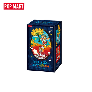 ของแท้ 100% POP MART <span class=keywords><strong>MOLLY</strong></span> ฉลองครบรอบ 20 ปี ฟิกเกอร์แอคชั่นขนาด 1/8 ของสะสม กล่องสุ่ม ของเล่นอนิเมะน่ารัก ของขวัญ - Product Image 1