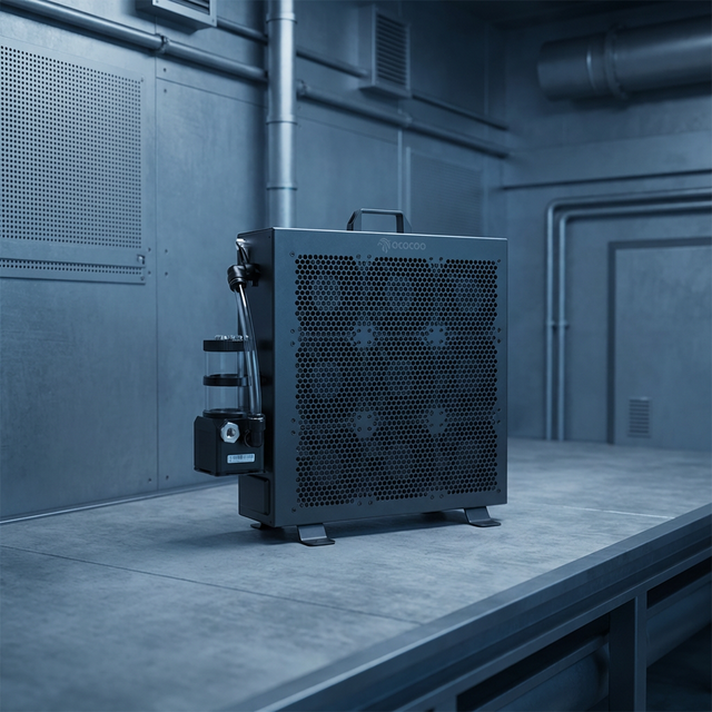 OCOCOO Wholesale External Liquid Cooling System Integrated Radiator Box Heat Dissipation for AI Server Station Factory Price