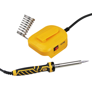 สถานีบัดกรีไร้สายสําหรับ M-akita 20V <span class=keywords><strong>Max</strong></span> Li-Ion แบตเตอรี่,จอแสดงผล LCD หัวแร้งชุดสถานีสําหรับ DIY,ซ่อมเครื่องใช้ไฟฟ้า - Product Image 2