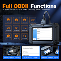 Escáner Automotriz Universal XTOOL D6, Herramienta de Diagnóstico para Autos, Motor, ABS, SRS, EBP, SAS, Sistema Completo, Actualización Gratuita