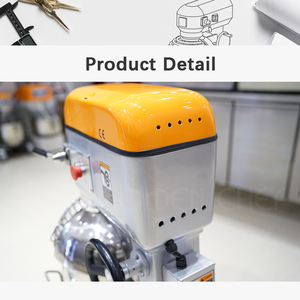 Mezclador de alimentos de acero inoxidable para construcción, máquina mezcladora de pastelerí<span class=keywords><strong>a</strong></span>, mezclador de masa, alta calidad, venta directa de fábrica - Product Image 5