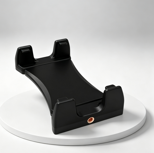 Adjustable Clamp Tablet Cradle Holder Tripod Tablet Mount with Back Steel Ball 14 Screw Connector for iPad Pro