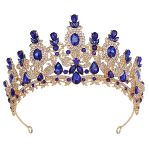 Tiara de cristal plateado para mujer, diadema de Reina real, ajuste de garra, boda, compromiso, desfile, fiesta, <span class=keywords><strong>tocados</strong></span> de princesa - Product Image 5