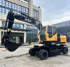 JG125SL Escavatore Ibrido Cingolato-Ruote da 12 Tonnellate per Costruzioni Multi-Terreno, Attrezzatura Pesante Efficiente - Product Image 4