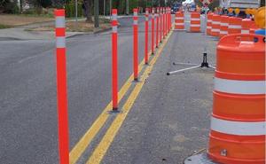 Postes Delimitadores de Tráfico Naranja para Estacionamiento y Calle, Venta al por Mayor de Fábrica - Product Image 2