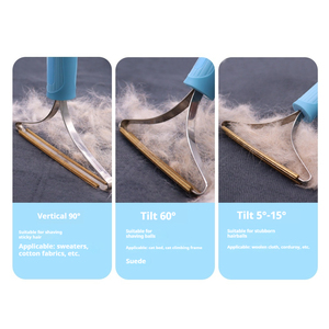 แปรงทำความสะอาดขนสัตว์เลี้ยงและอุปกรณ์กรูมมิ่ง แปรงขนแมวและที่ขูดขนสุนัข เครื่องทำความสะอาดพรมสำหรับกำจัดขนแมวและสุนัข - Product Image 3