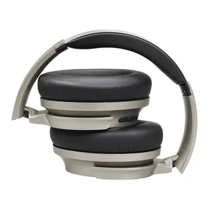 OEM ANC Silent Disco Bluetooth 5.0 Stereo-Kopfhörer Aktive Geräusch unterdrückung über dem Ohr Drahtloser Kopfhörer Mit Mikrofon