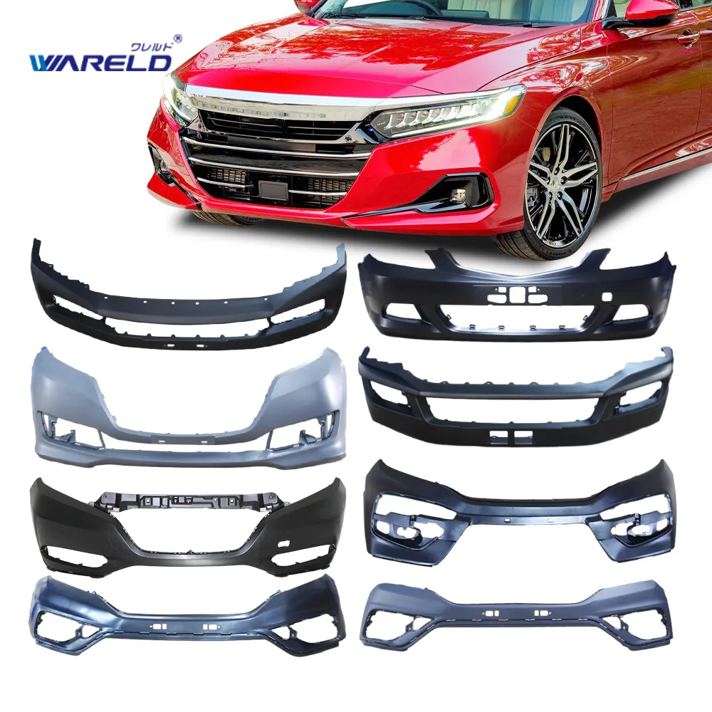 Pièces de voiture Wareld oem Parachoques para autos pour Toyota lexus Honda ISUZU MITSUBISHI Mazda SUZUKI Hyundai Kia pièces de carrosserie