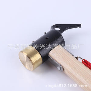 Martillo de Escalada Xingda, 30*11.5*3.5cm, Herramienta Metálica para Estacas de Tienda de Campaña, Uso en Todas las Estaciones - Product Image 3