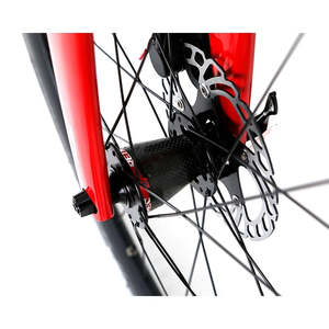 Cadre de vélo de course en fibre de carbone Twitter Aero Rival 22 pour hommes avec jeu de roues 700c de 50 mm, prix bas, système de frein à disque - Product Image 3