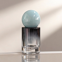 Mini flacon de parfum en verre cylindrique 10 ml, pulvérisateur givré, personnalisable, logo personnalisé