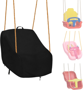 Funda para columpio infantil de exterior, adecuada para columpios de patio y jardín, tela Oxford 420D, impermeable y resistente a los rayos UV - Product Image 1