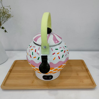 Bouilloire à thé pouding en émail, offre spéciale, mignonnes carafe d'eau bouillie, motif Animal, original