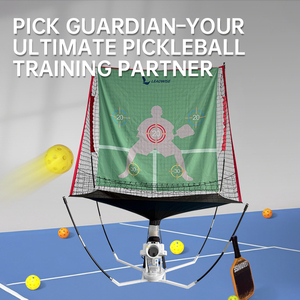 Machine automatique de lancer de balles de pickleball avec télécommande 0-20 °   Équipement d'entraînement portable Swing Large Capacity Hopper pour l'intérieur - Product Image 3