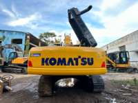 Excavatrice sur chenilles d'occasion Komatsu PC350 PC300 de 35 tonnes, d'origine japonaise, faible nombre d'heures, diesel hydraulique, excellent état