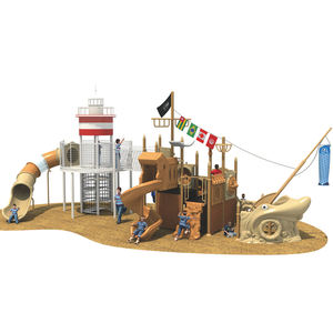 الشركة المصنعة بتخصيص شرائح مجموعة جديدة متعددة الوظائف لشحن القراصنة سلسلة كبيرة صغيرة في الهواء الطلق للأطفال - Product Image 1