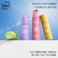 Flacon pompe dépoli en PET PCR rond pour mousse capillaire et cosmétiques, 4 oz, 5 oz, 200 ml, pour mousse nettoyante et lavage du visage
