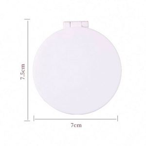 Portable Plastic Beauty Cross-Border E-Commerce Foldable Makeup <b>Small</b> Flip <b>Mirror</b> Double-Sided - Product Image 1