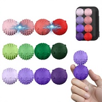 Ballon sensoriel magnétique en silicone, nouveauté transfrontalière, jouet élastique anti-stress, idéal pour les 7-14 ans, coffret cadeau