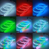 Bande LED numérique RGB WS2815 à double câble de données DC12V, adressable individuellement, 30 60 144 pixels/m
