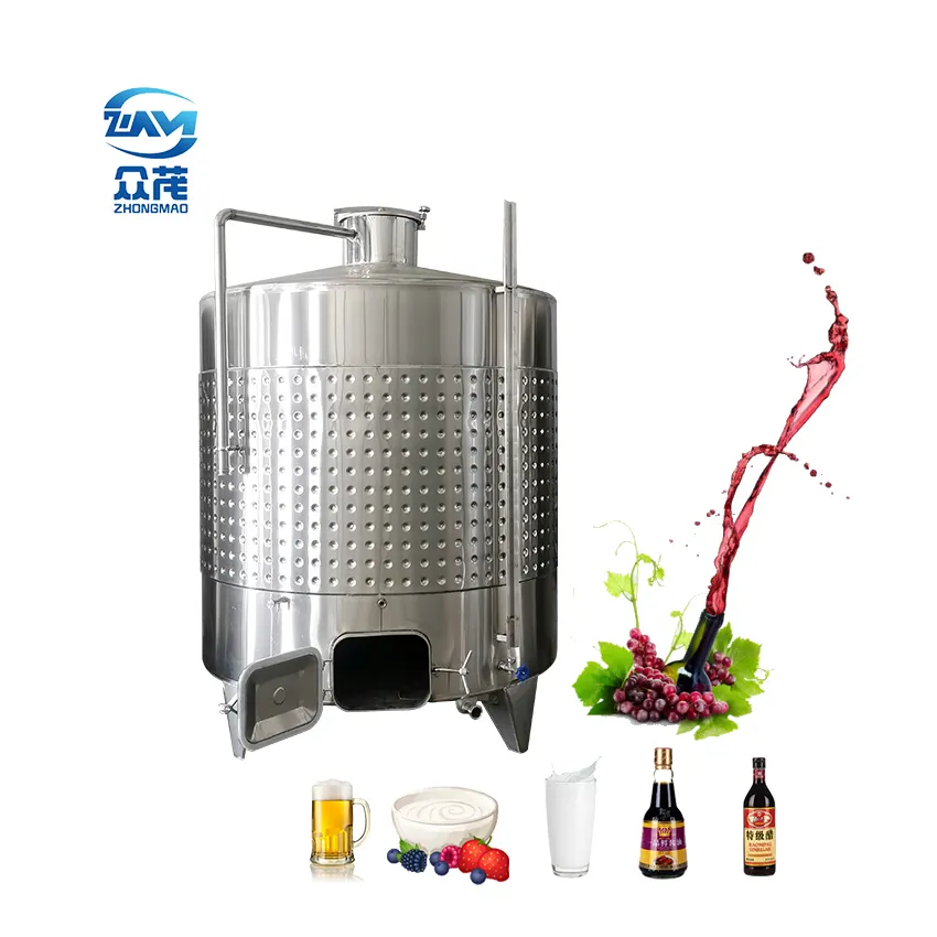 400l 600l Fermentador presurizado Acero inoxidable 304/316 Tanque de fermentación Concial para equipos de elaboración de cerveza