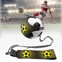 Équipement d'entraînement de football en néoprène avec logo personnalisé, ceinture réglable portable, entraîneur de football à cordon pour entraînement individuel