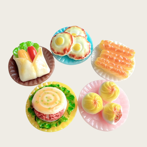 Youtiao Rou Jia Mo Resin Food Play Hairpin Keychain Custom Phone Case Resin Rendant Sweet Resin Molds for Decoration