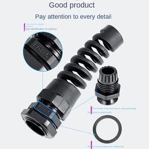 Conector de Cable de Nylon Anti-Doblez de Alta Calidad Marca ZHENXING, Modelo PG16 PG13.5 IP68 PG21 IP66 PG29, Accesorios Impermeables - Product Image 3