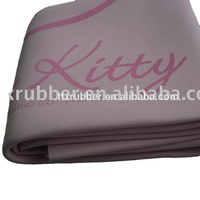 Stoff Mahjong Tisch matte 4mm dickes quadratisches Muster beheizter Stil Gummi und Filz Material Lager produkt