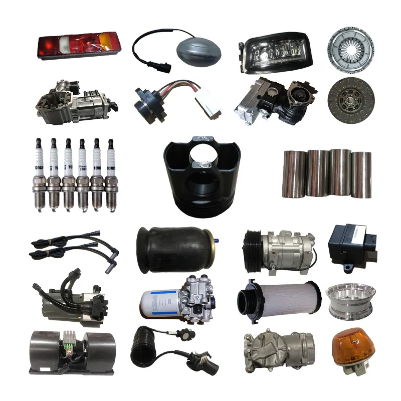 Chinese Heavy Duty Sino Truck Parts Engine Gearbox Chassis Body Electric Parts