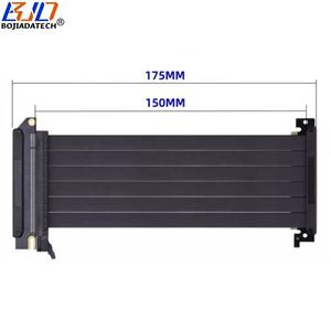 Câble d'extension PCI Express 4.0 16X vers PCI-E X16 pour GPU, double sens inversé, 18,5CM 20CM 25CM 30CM pour <span class=keywords><strong>RTX4080Ti</strong></span> RTX4090ti RX6800XT - Product Image 2