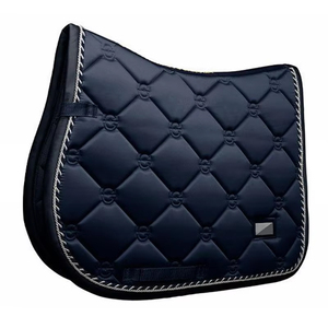 Tappetino da sella per cavalli quadrato equestre reale trapuntato in cotone Comfort inglese Dressage sella Pad per tutti gli usi diamante trapuntato Western - Product Image 2