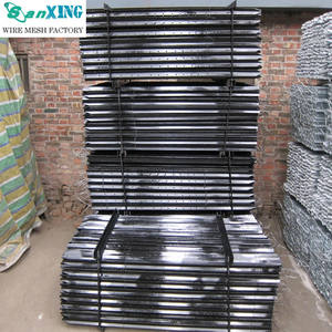 Poteau en Y galvanisé à chaud pour clôture extérieure <span class=keywords><strong>Piquet</strong></span> étoile robuste 1.6m - Product Image 5